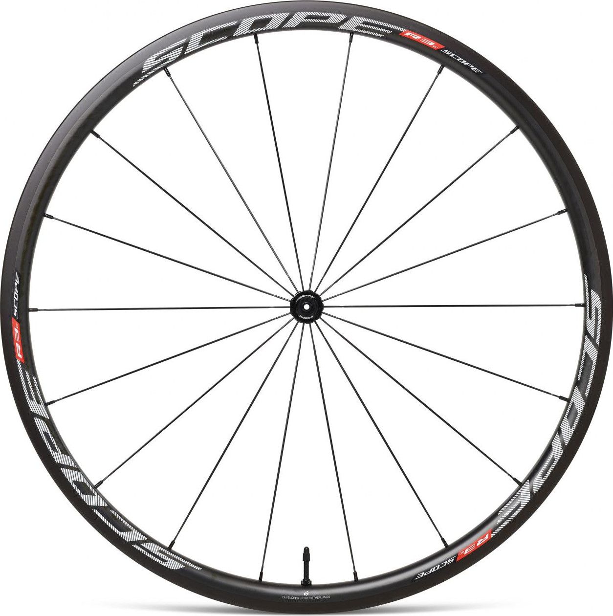 Paire de Roues Scope R3C Carbon 30 mm (Largeur 24 mm) | 9x100 - 9x130mm | Corps Shimano/Sram