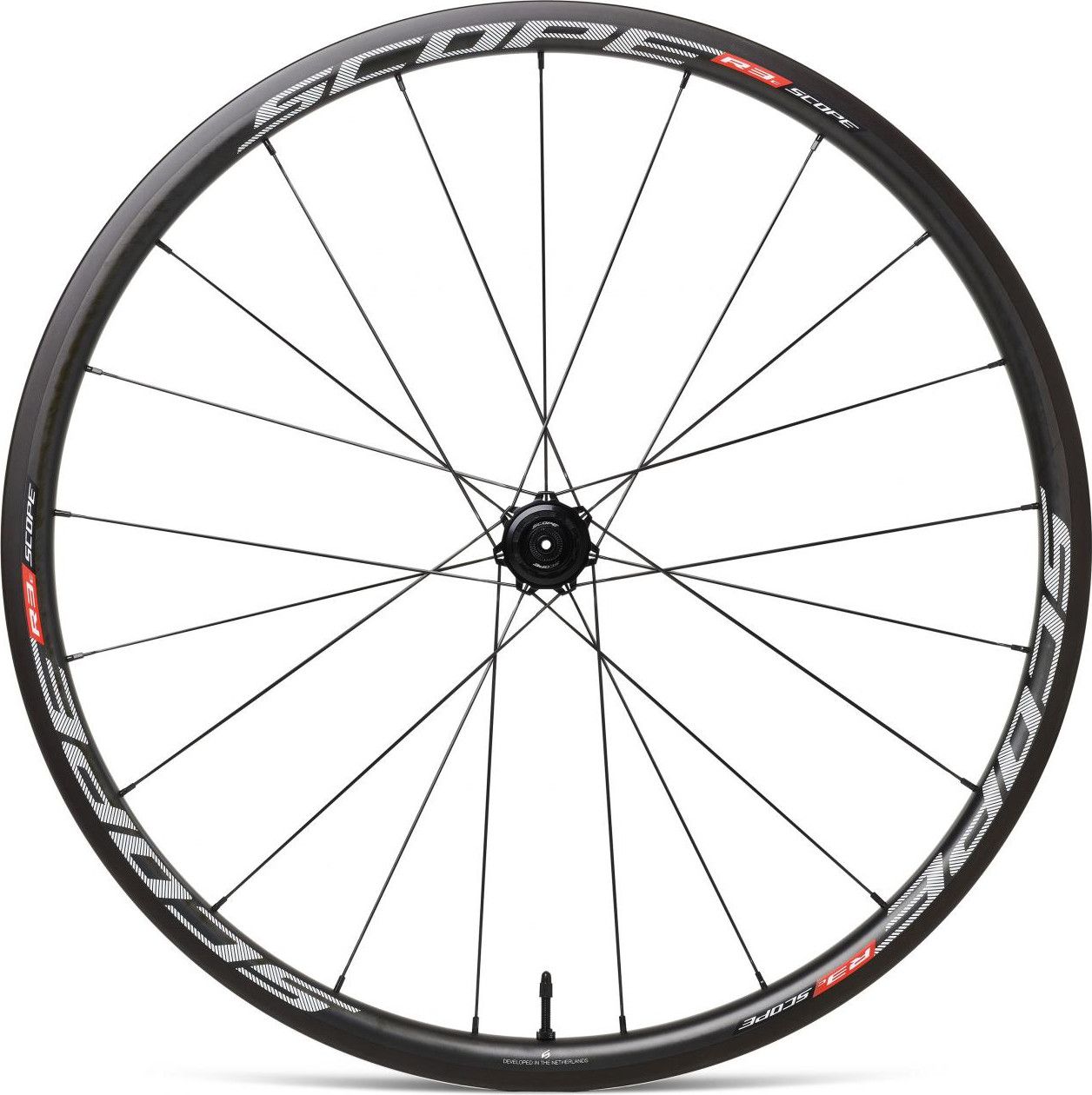 Paire de Roues Scope R3C Carbon 30 mm (Largeur 24 mm) | 9x100 - 9x130mm | Corps Shimano/Sram