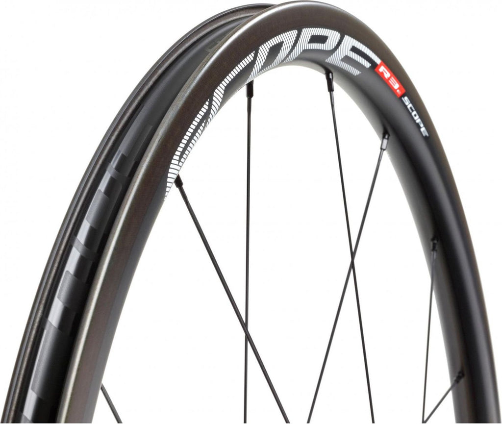 Paire de Roues Scope R3C Carbon 30 mm (Largeur 24 mm) | 9x100 - 9x130mm | Corps Shimano/Sram