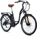 Vélo de ville électrique Moma Bikes 26.2 Shimano 7V Noir