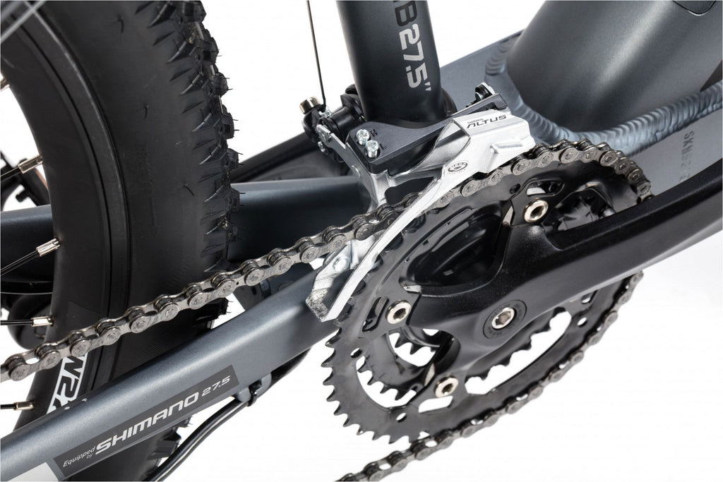 VTT Électrique Semi-Rigide Moma Bikes E-MTB 27.5'' Shimano Altus 8V Gris