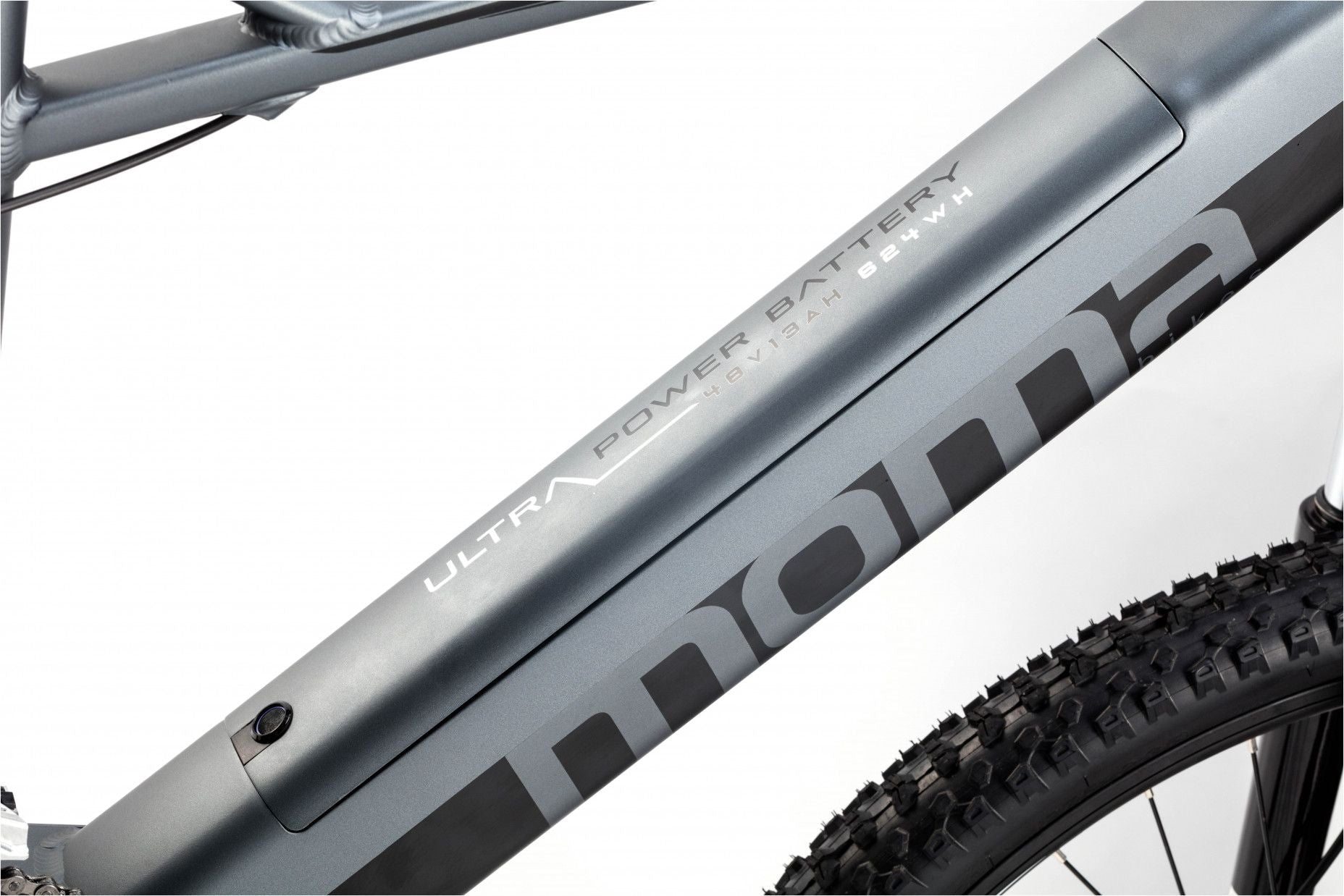 VTT Électrique Semi-Rigide Moma Bikes E-MTB 27.5'' Shimano Altus 8V Gris