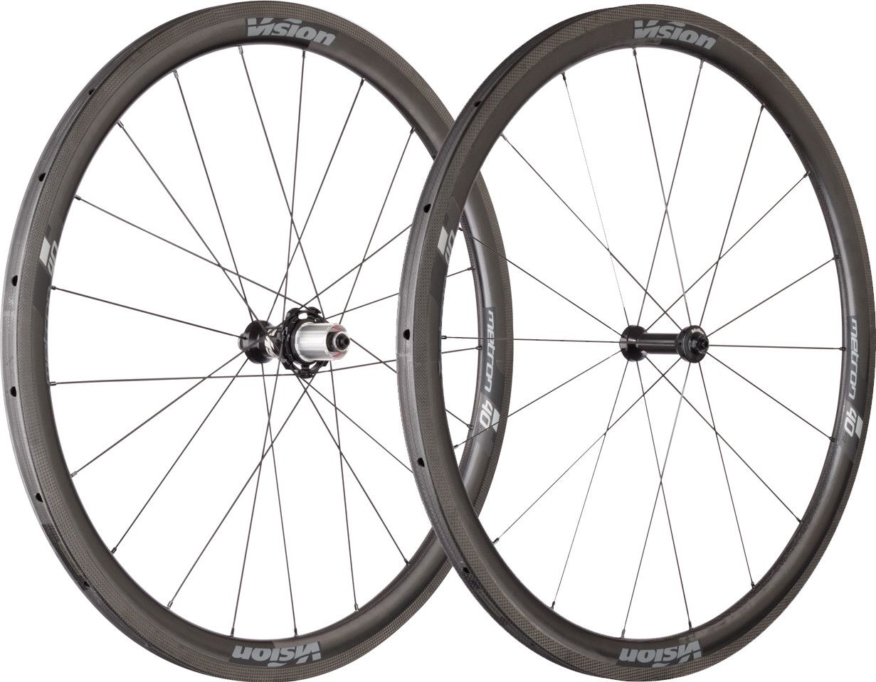Paire de Roues Vision Metron SL Carbon Boyau | 9x100 - 9x130mm 