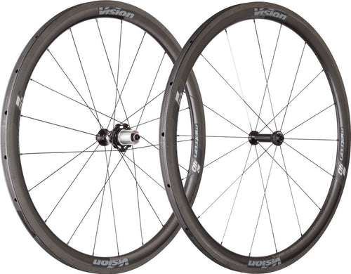 Paire de Roues Vision Metron SL Carbon Boyau | 9x100 - 9x130mm 