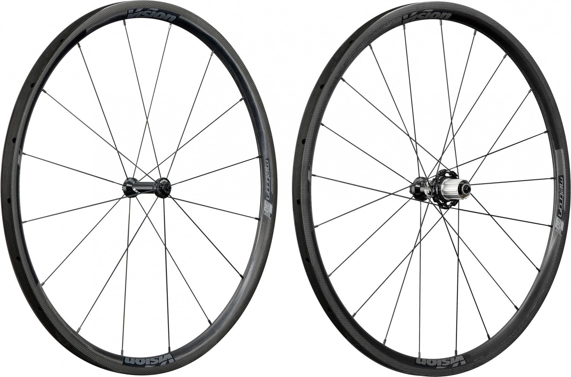 Paire de roues Vision Metron 30 SL Boyau | 9x100 - 9x130mm | Corps Shimano/Sram