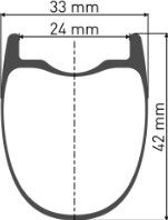 Roue Arrière DT Swiss GRC 1400 SP 650b Spline 42 | 12x142mm