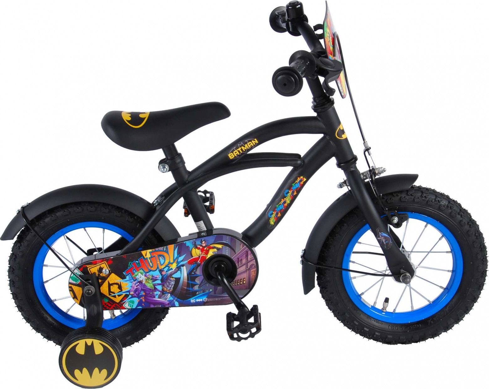 Vélo enfant Batman - garçon - 12 po - noir