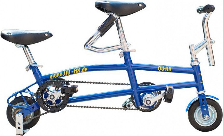 Mini Tandem Qu-Ax 6 Bleu
