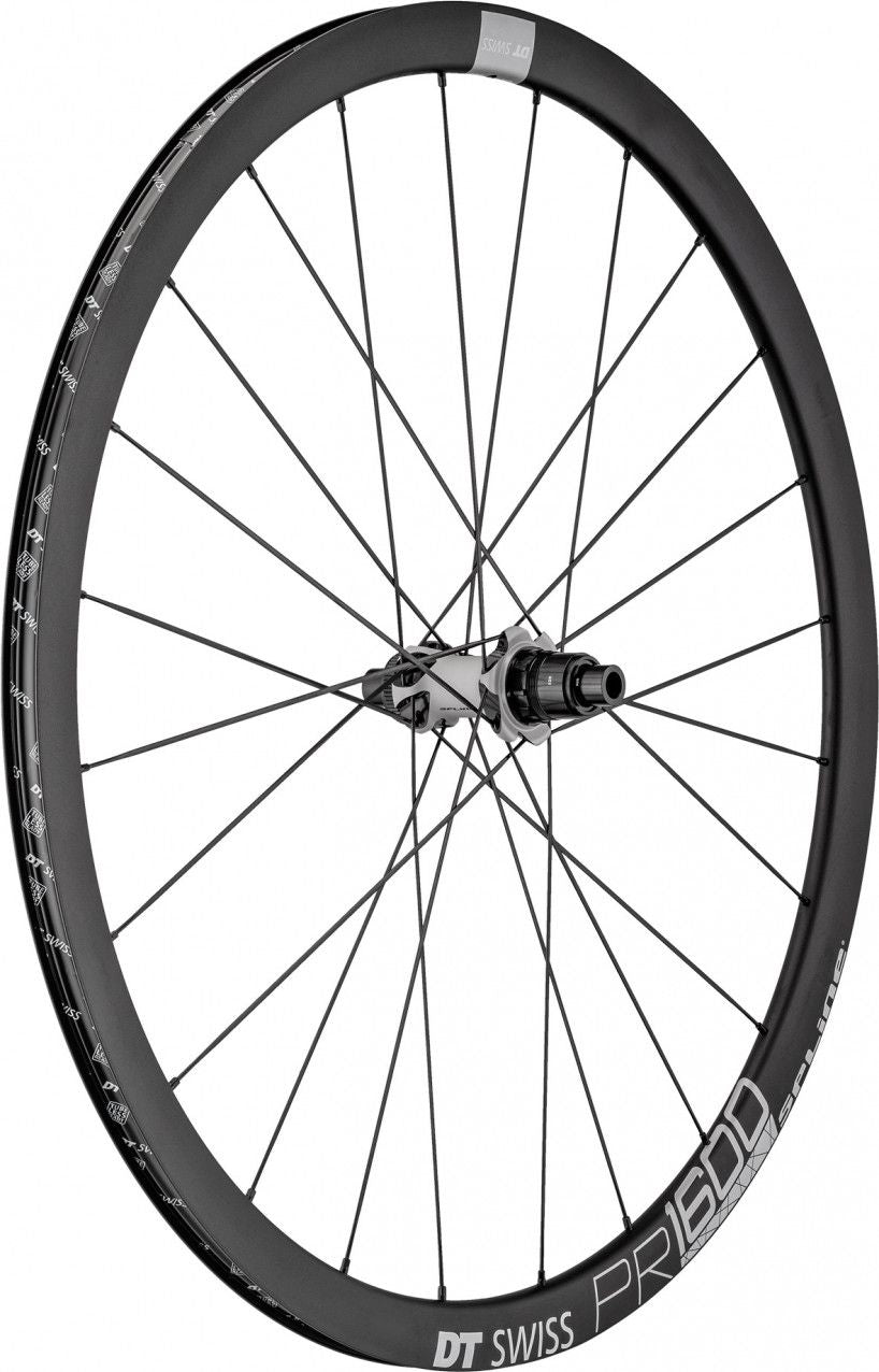 Roue Arrière DT Swiss PR 1600 Spline 32 Disc 700 | 12x142mm | Centerlock