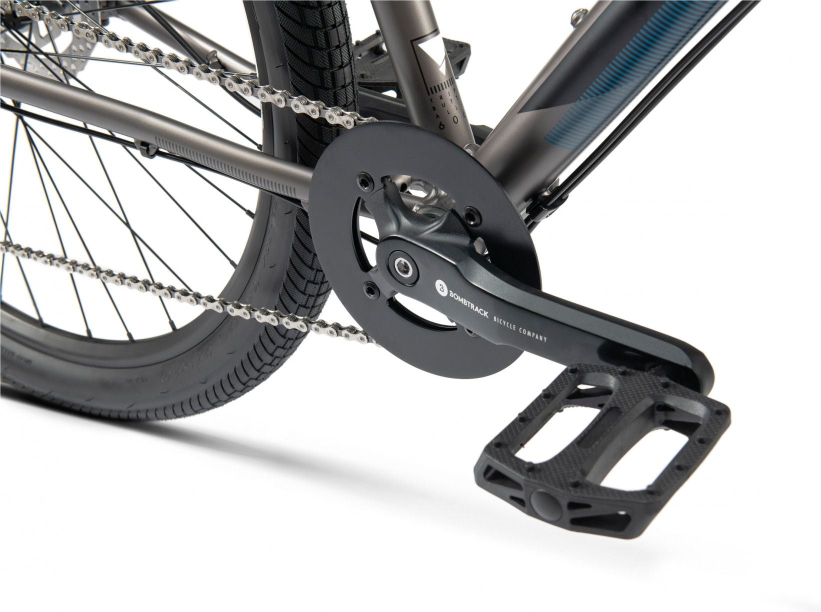 Vélo de Ville Bombtrack Munroe AL microSHIFT Mezzo 8V 650b Gris Pewter