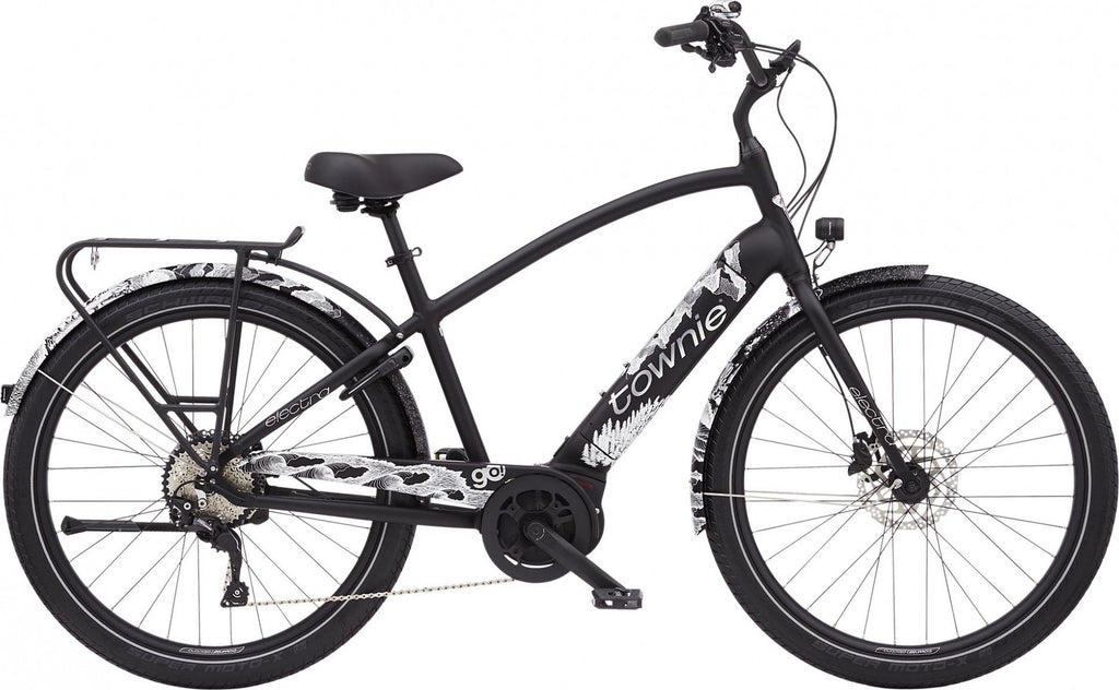 Vélo de Ville Électrique Electra Townie Path Go 10D EQ Step-Over 500 Wh 27.5' Shimano Deore 10V Noir