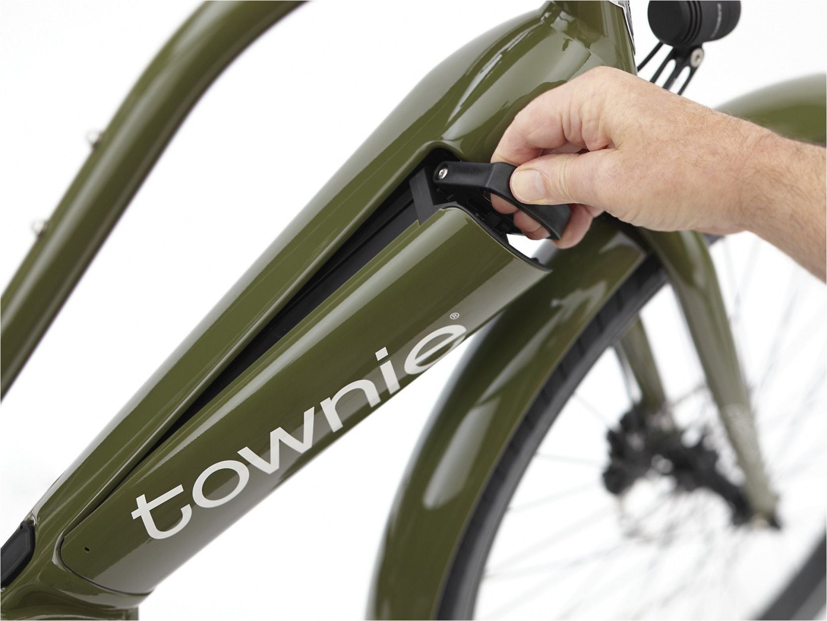 Vélo de Ville Électrique Electra Townie Path Go 10D EQ Step-Thru 27.5' 500Wh Shimano Deore 10V Vert