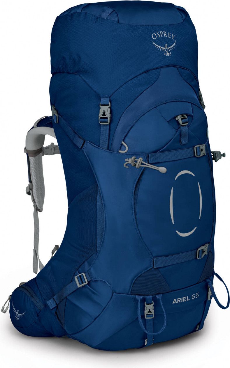 Sac de Randonnée Femme Osprey Ariel 65 Kaki Foncé T.XS/S - Produit Reconditionné
