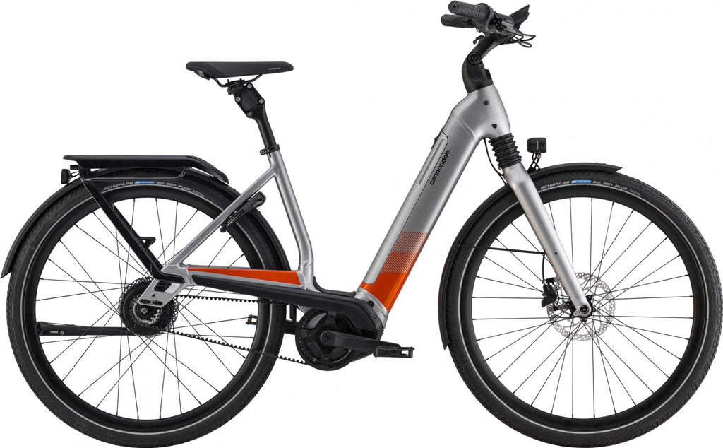 Vélo de Ville Électrique Cannondale Mavaro Neo 1 Enviolo Stepless Courroie 625 Wh 700 mm Grey