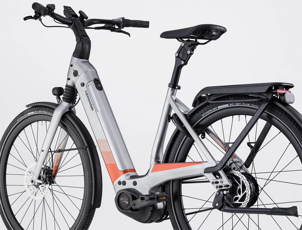 Vélo de Ville Électrique Cannondale Mavaro Neo 1 Enviolo Stepless Courroie 625 Wh 700 mm Grey