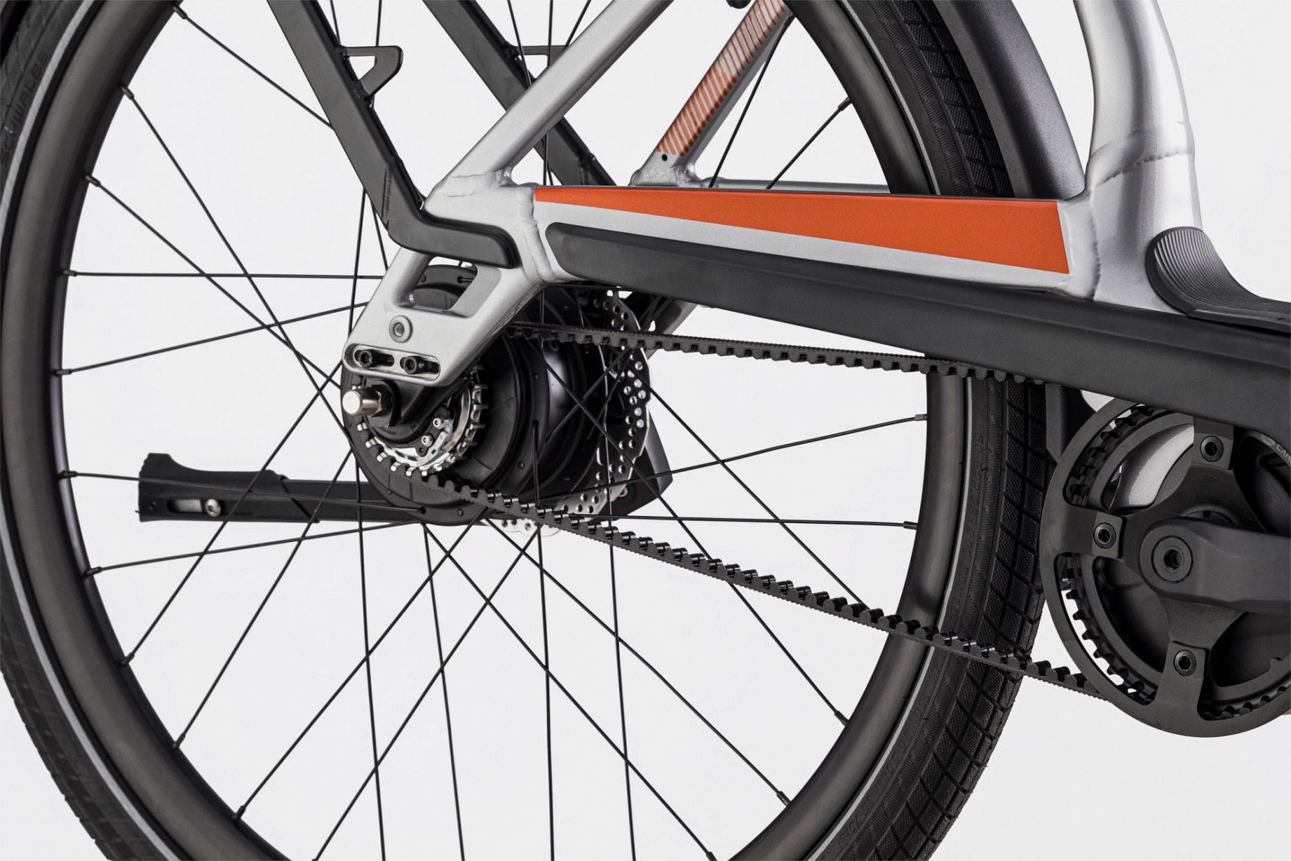 Vélo de Ville Électrique Cannondale Mavaro Neo 1 Enviolo Stepless Courroie 625 Wh 700 mm Grey