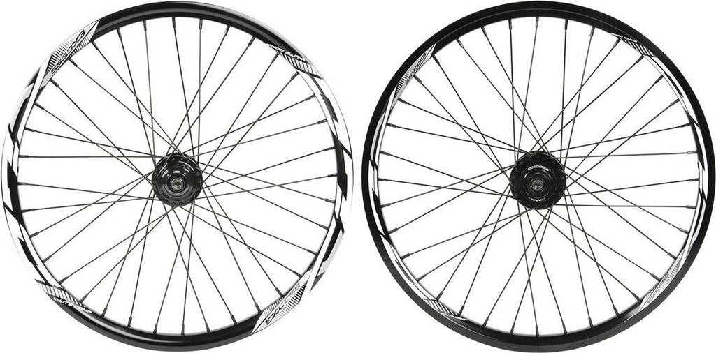 Paire de Roues BMX Excess XLC-2 Pro 20'' | 10 mm | 36 Trous Noir