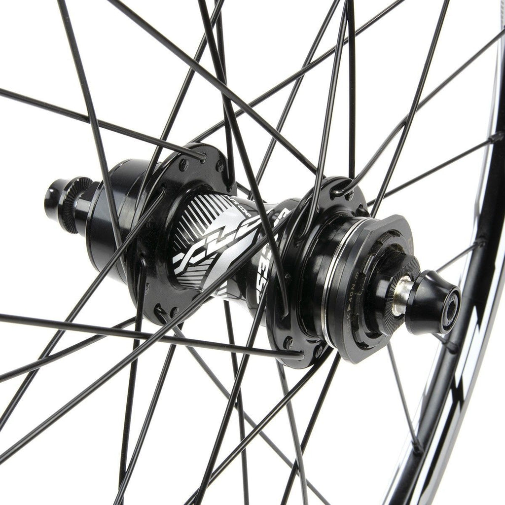 Paire de Roues BMX Excess XLC-1 Mini/Expert 20'' | 10 mm | 28 Trous Noir