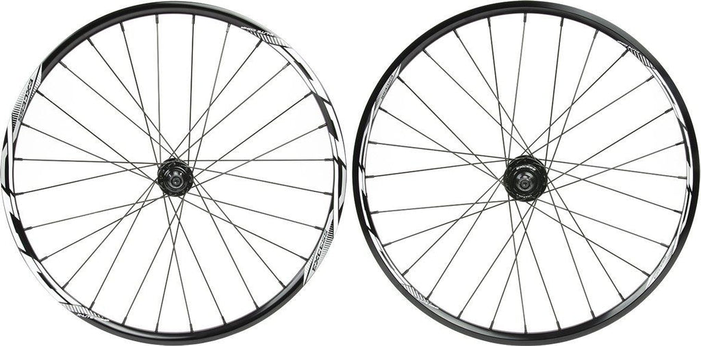 Paire de Roues BMX Excess XLC-2 Mini/Expert 20'' | 10 mm | 28 Trous Noir