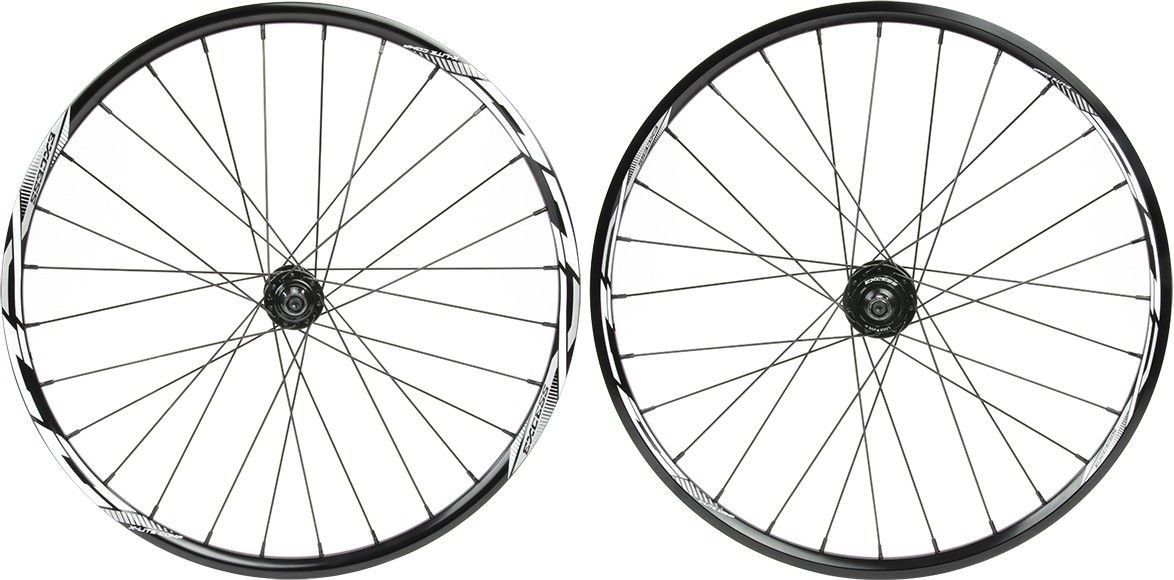 Paire de Roues BMX Excess XLC-2 Mini/Expert 20'' | 10 mm | 28 Trous Noir