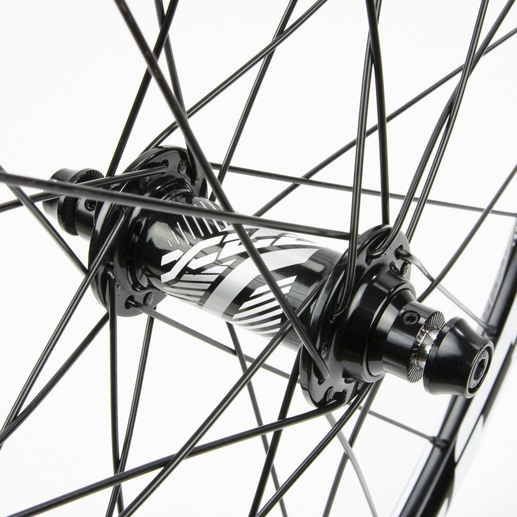 Paire de Roues BMX Excess XLC-2 Mini/Expert 20'' | 10 mm | 28 Trous Noir