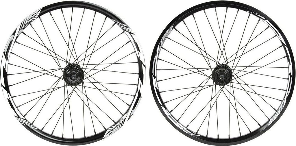 Paire de Roues BMX Excess XLC-1 Pro 20'' | 10 mm | 36 Trous Noir