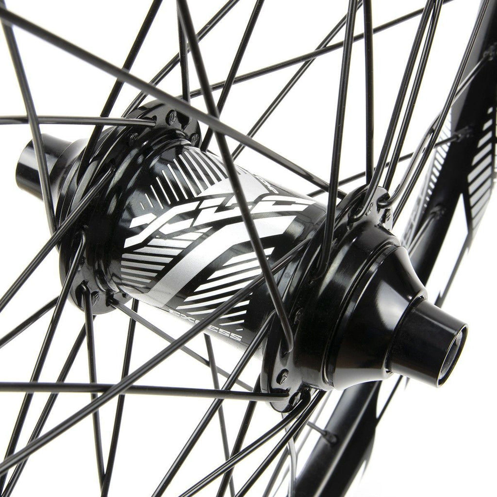 Paire de Roues BMX Excess XLC-1 Pro 20'' | 10 mm | 36 Trous Noir
