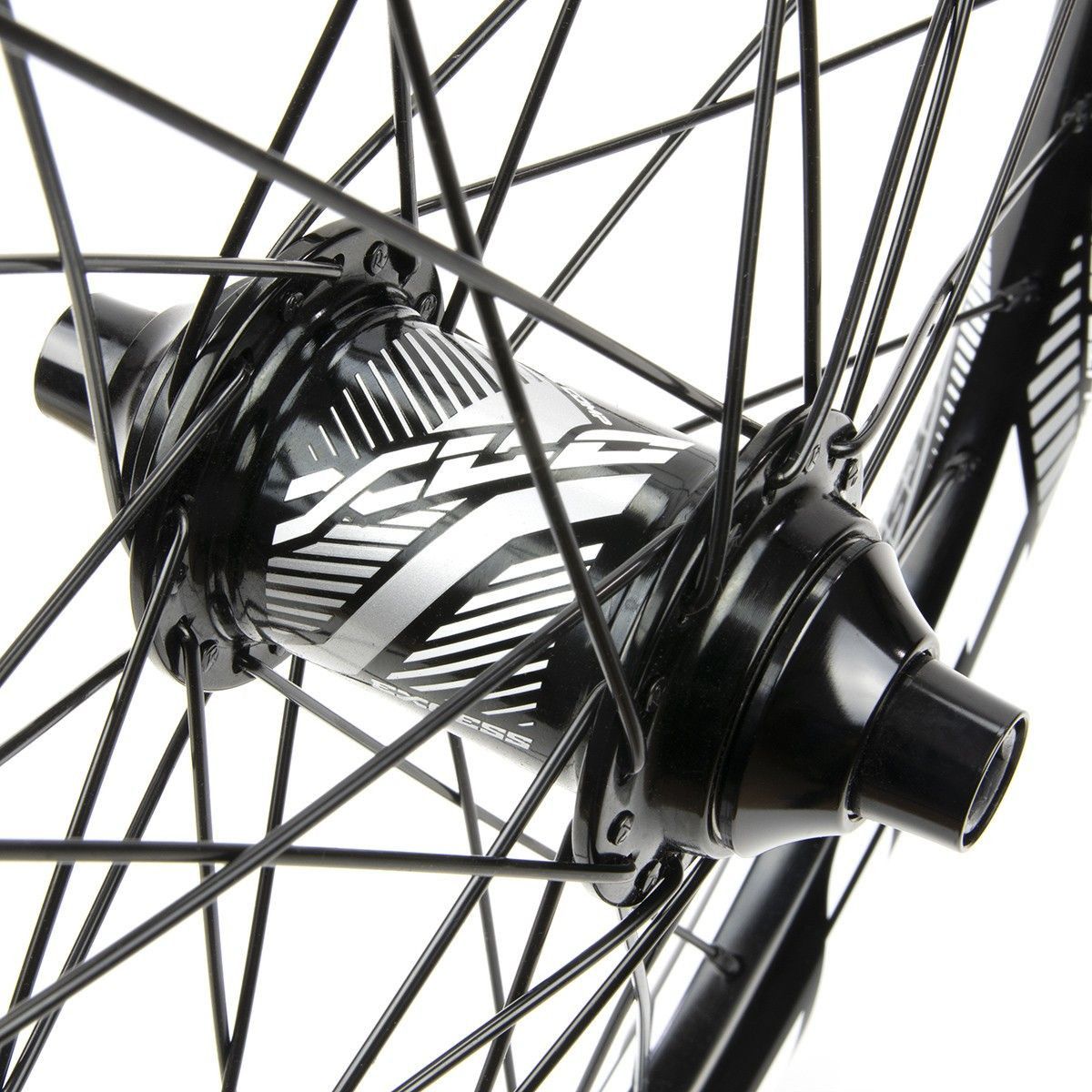 Paire de Roues BMX Excess XLC-1 Pro 20'' | 10 mm | 36 Trous Noir