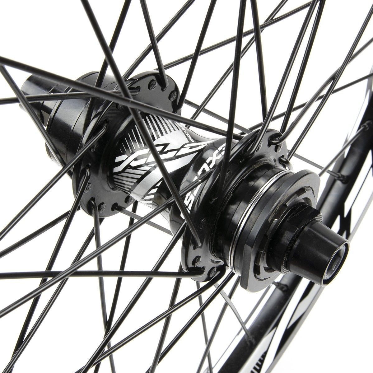 Paire de Roues BMX Excess XLC-1 Pro 20'' | 10 mm | 36 Trous Noir