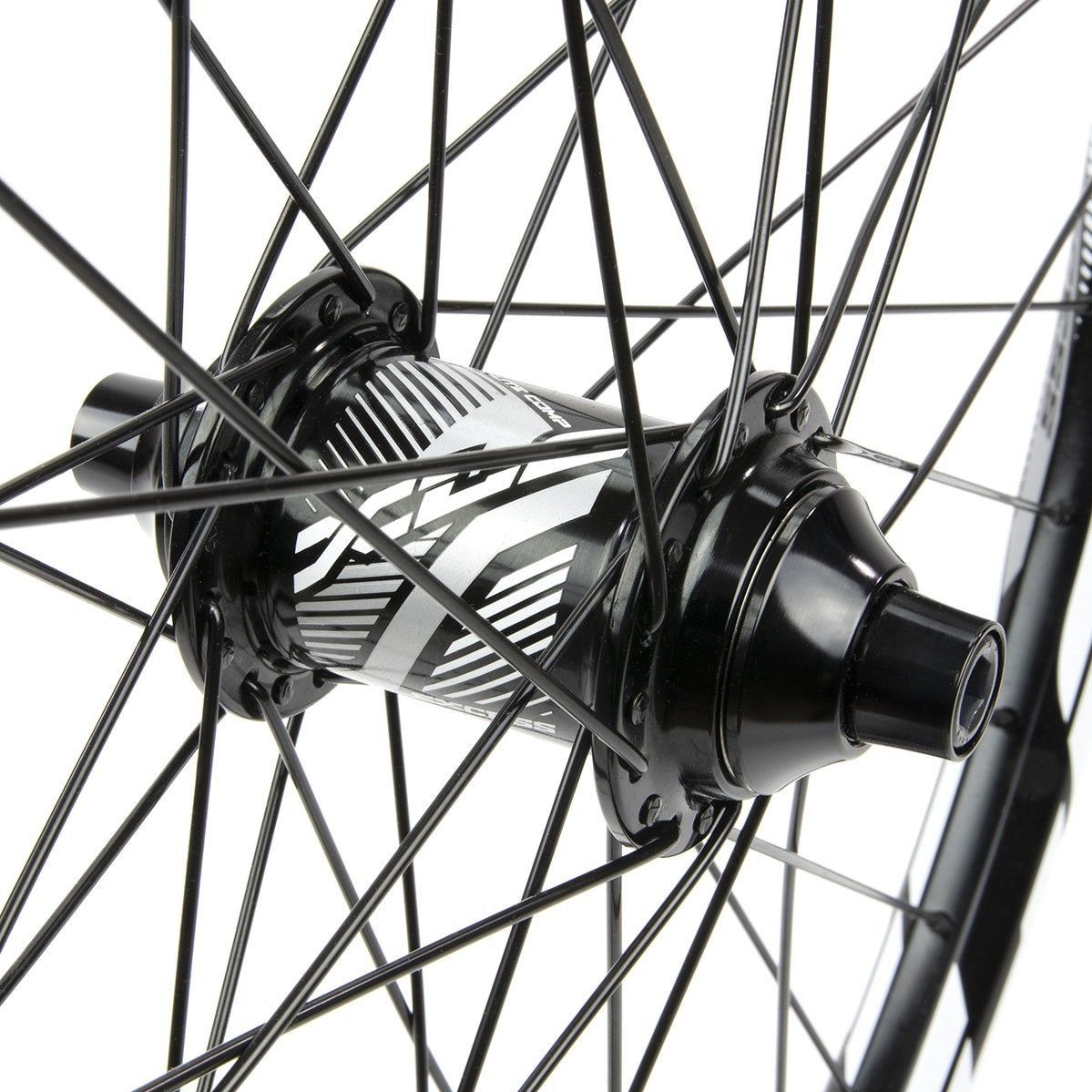 Paire de Roues Excess XLC-1 Cruiser 24'' | 10 mm | 36 Trous Noir