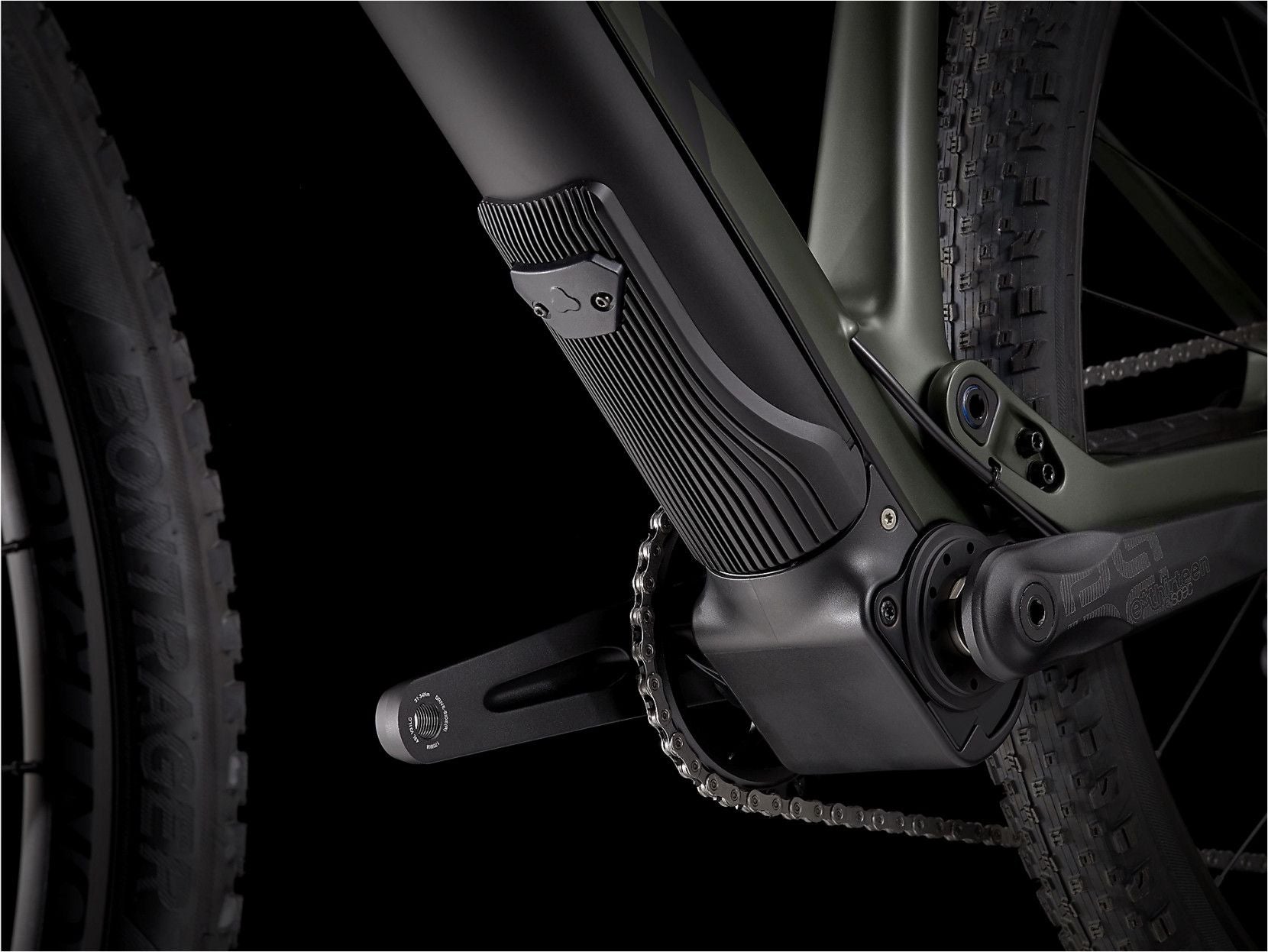 VTT Électrique Tout-Suspendu Trek E-Caliber 9.6 29'' 12V 250Wh Fazua 58Nm Satin Lithium Grey/Trek Black - Vélo d'Exposition