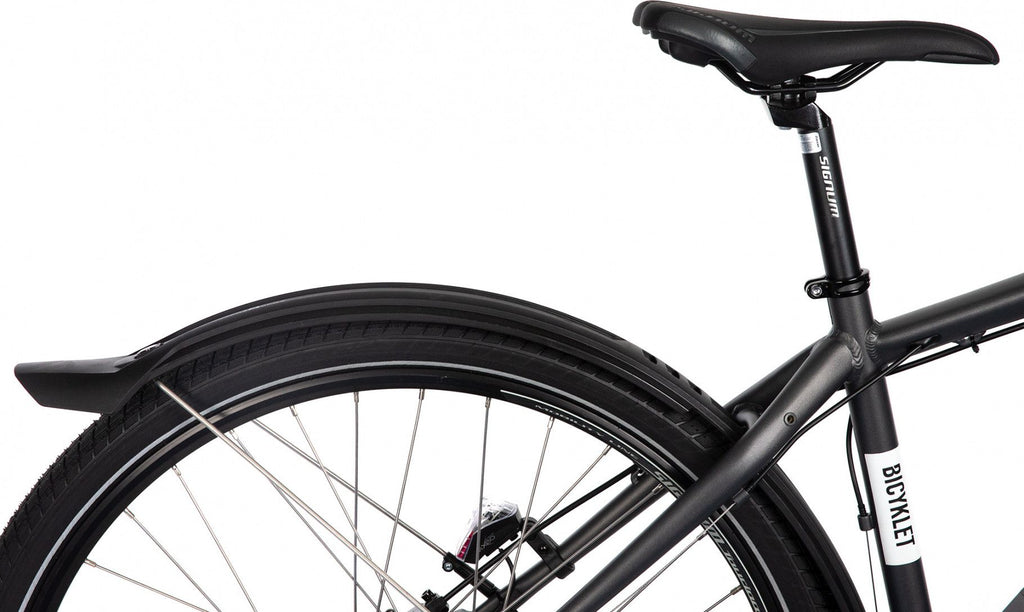 VTC Électrique Bicyklet Joseph Shimano Altus 7V 417 Wh 700 mm Noir Gris