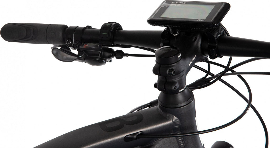 VTC Électrique Bicyklet Joseph Shimano Altus 7V 417 Wh 700 mm Noir Gris