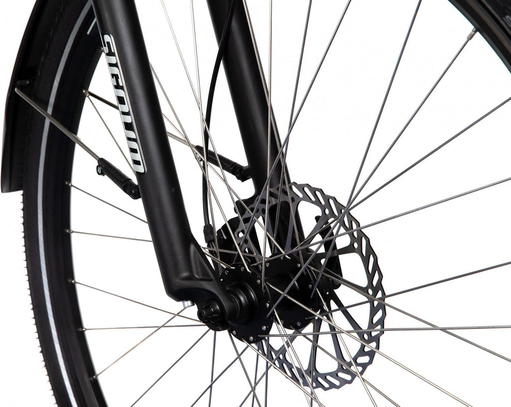 VTC Électrique Bicyklet Joseph Shimano Altus 7V 417 Wh 700 mm Noir Gris