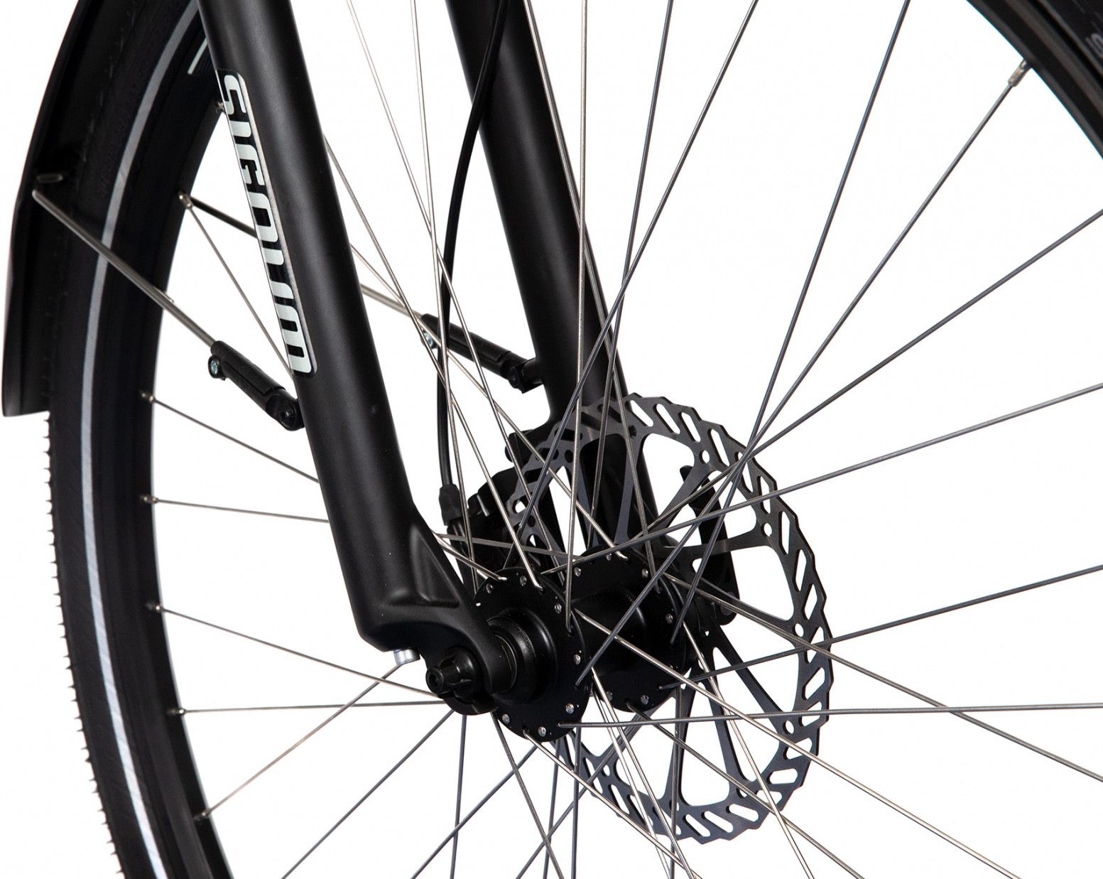 VTC Électrique Bicyklet Joseph Shimano Altus 7V 417 Wh 700 mm Noir Gris