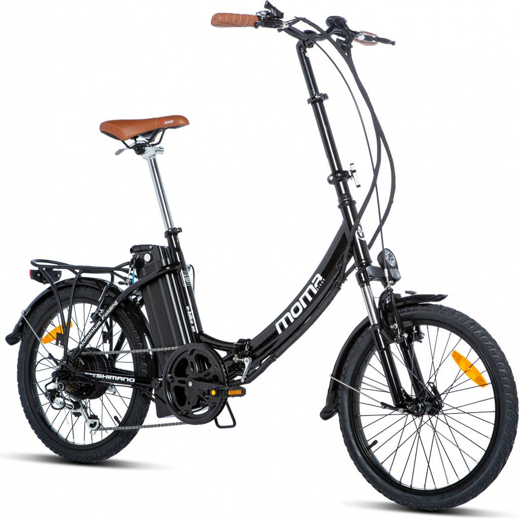 Vélo Pliant Électrique Moma Bikes E-20.2 Shimano 7v Noir