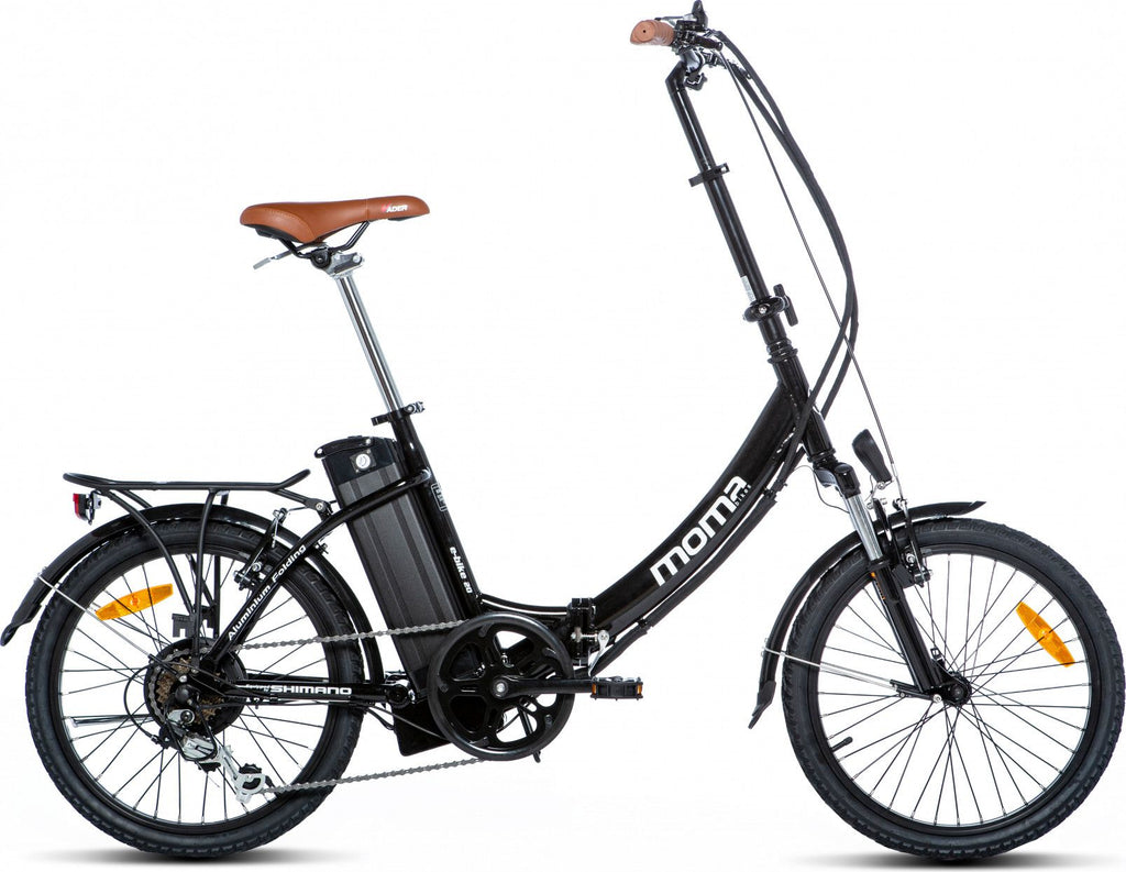 Vélo Pliant Électrique Moma Bikes E-20.2 Shimano 7v Noir