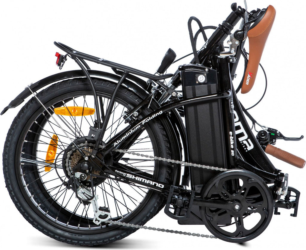 Vélo Pliant Électrique Moma Bikes E-20.2 Shimano 7v Noir