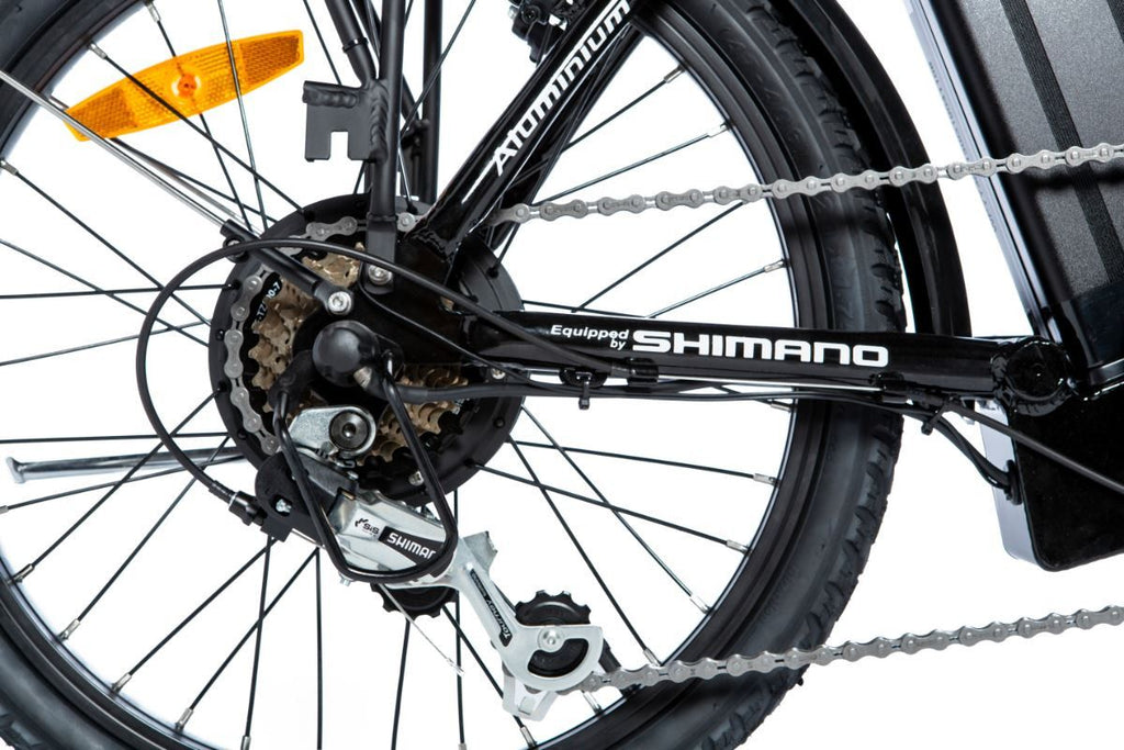 Vélo Pliant Électrique Moma Bikes E-20.2 Shimano 7v Noir