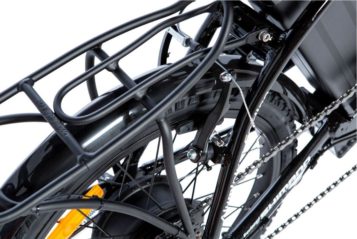 Vélo Pliant Électrique Moma Bikes E-20.2 Shimano 7v Noir