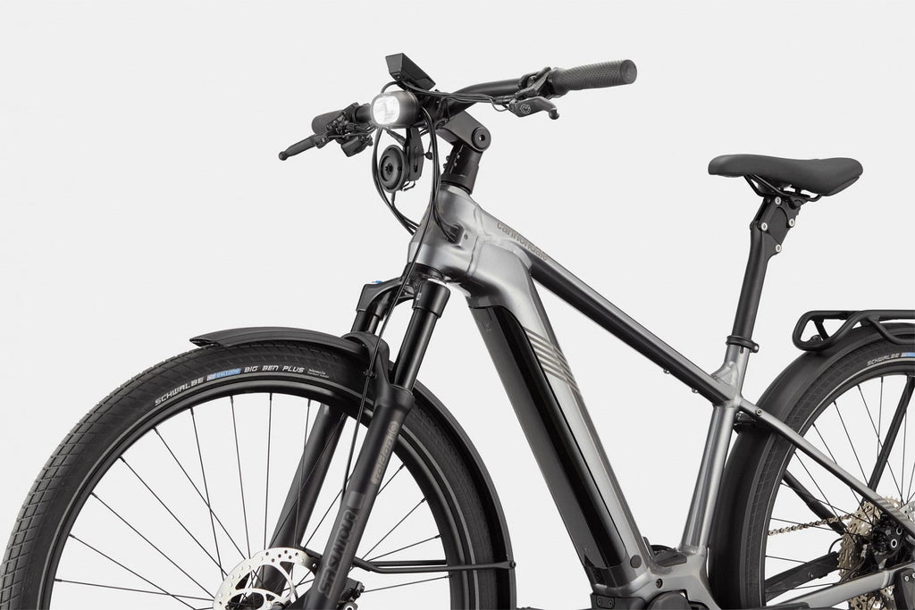 Vélo de Ville Électrique Cannondale Tesoro Neo X Speed Shimano Deore 12V 700 mm Grey