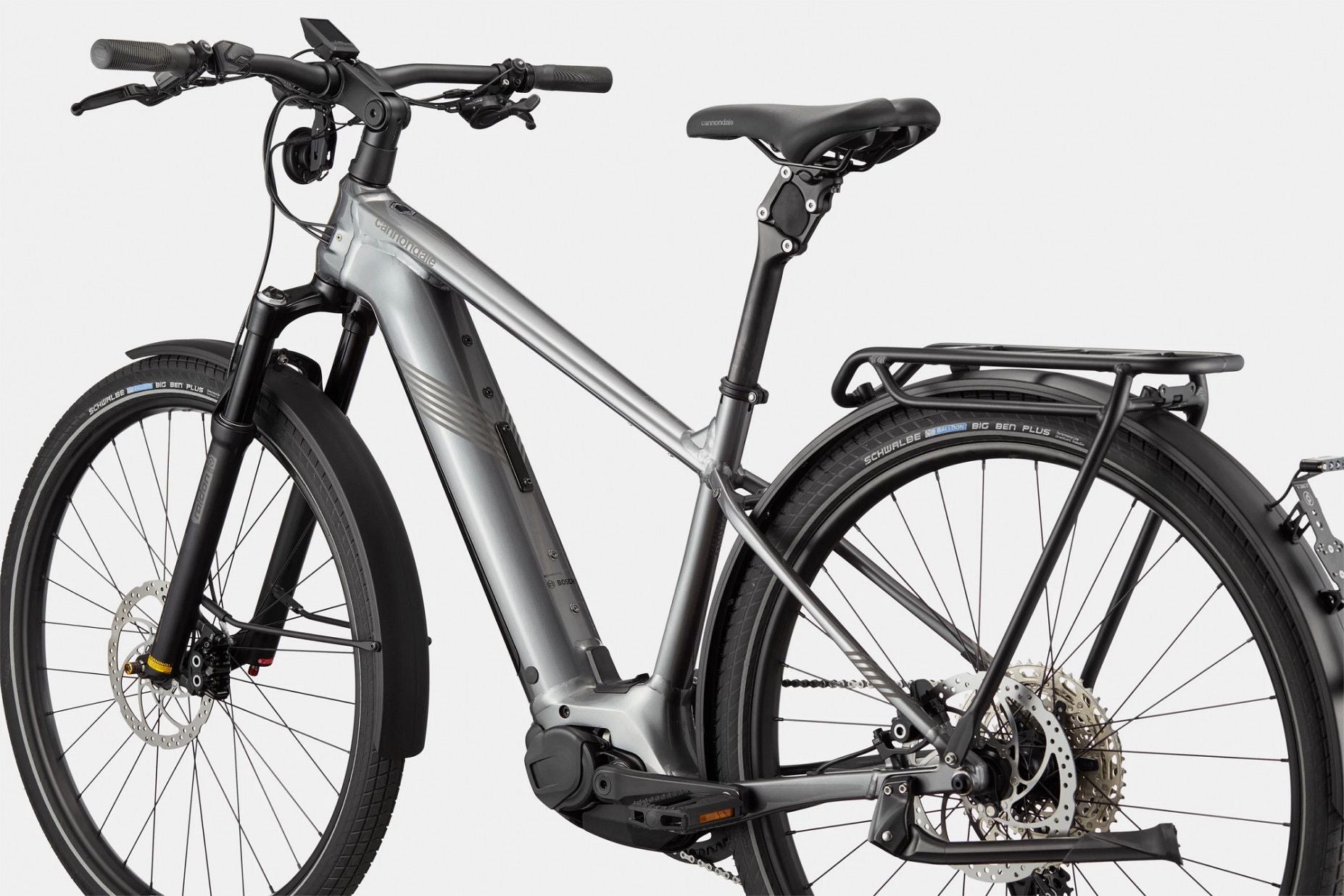 Vélo de Ville Électrique Cannondale Tesoro Neo X Speed Shimano Deore 12V 700 mm Grey
