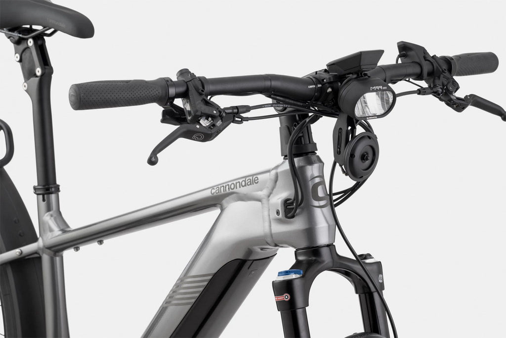 Vélo de Ville Électrique Cannondale Tesoro Neo X Speed Shimano Deore 12V 700 mm Grey