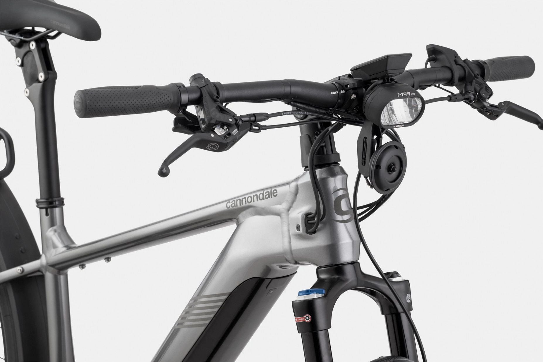 Vélo de Ville Électrique Cannondale Tesoro Neo X Speed Shimano Deore 12V 700 mm Grey