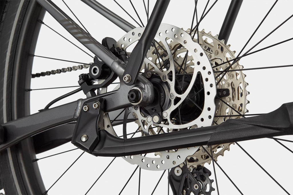 Vélo de Ville Électrique Cannondale Tesoro Neo X Speed Shimano Deore 12V 700 mm Grey