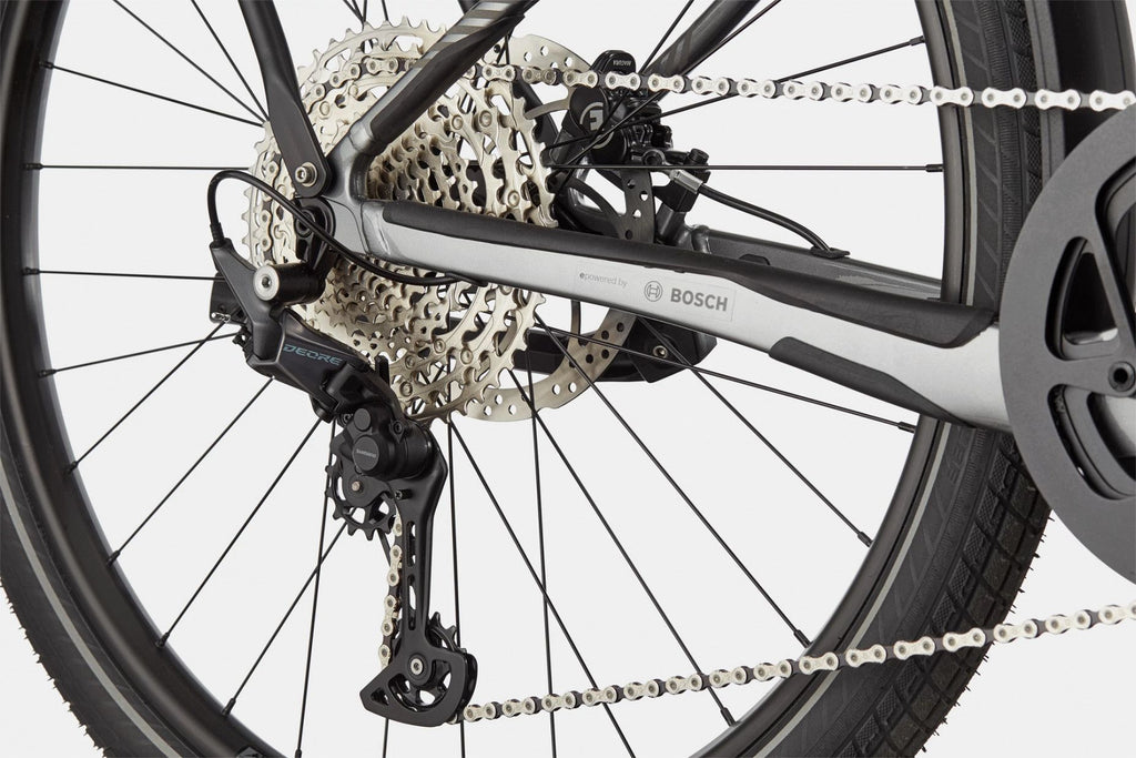 Vélo de Ville Électrique Cannondale Tesoro Neo X Speed Shimano Deore 12V 700 mm Grey