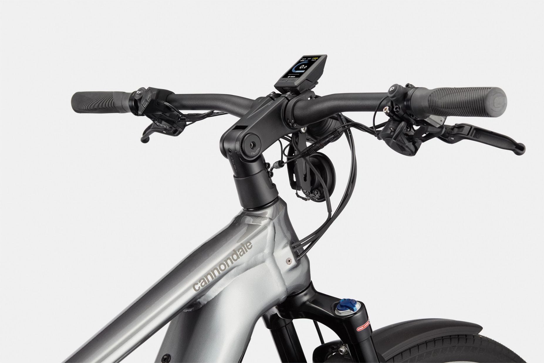 Vélo de Ville Électrique Cannondale Tesoro Neo X Speed Shimano Deore 12V 700 mm Grey