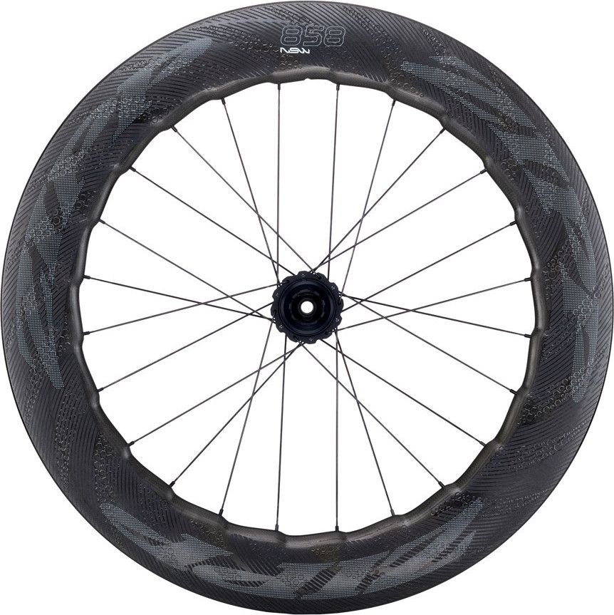 Roue Arrière Zipp 858 NSW Carbon Pneu Disc | 9x135/12x142 mm | Centerlock