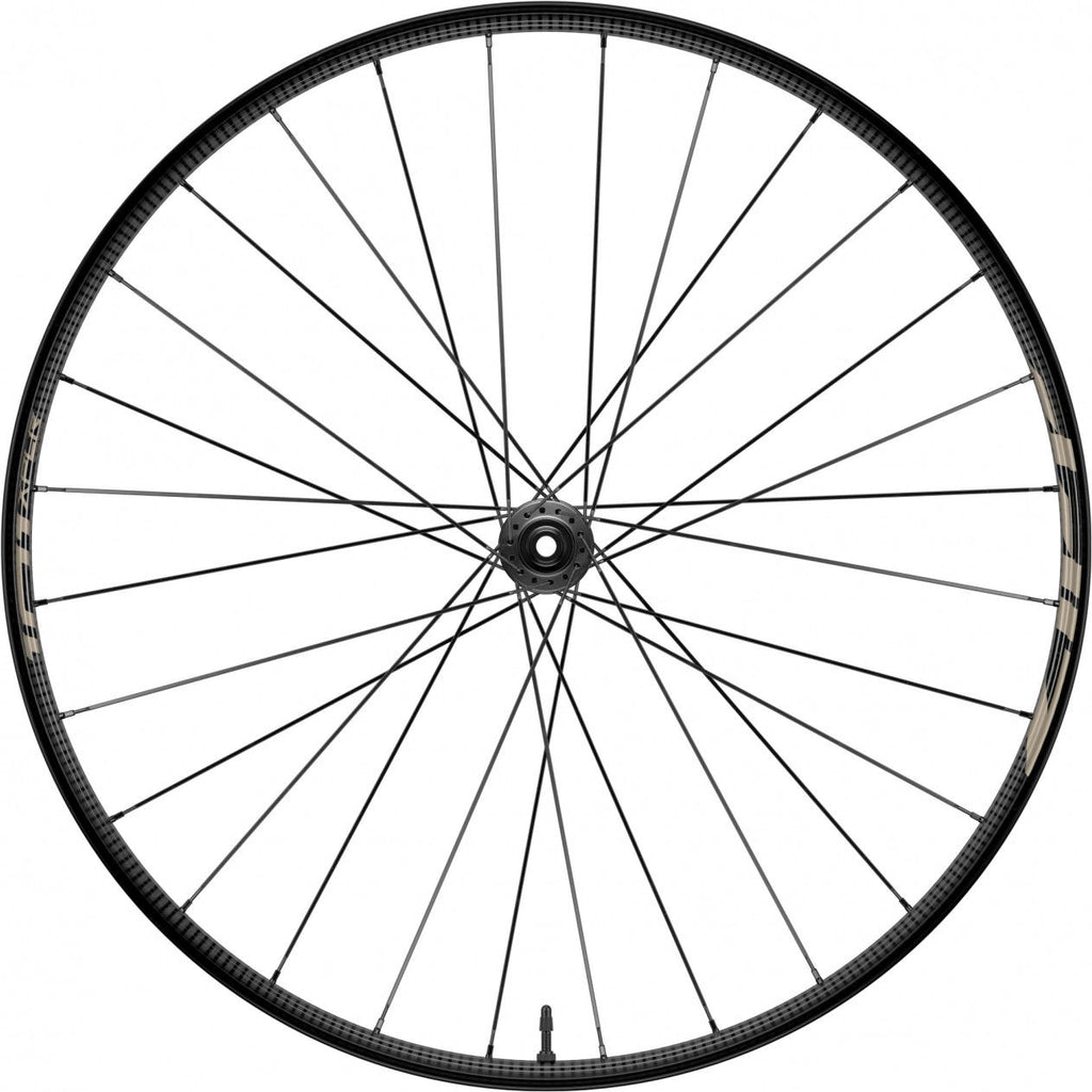 Roue Avant Zipp 101 XPLR Tubeless 700 Disc | 12x100mm | Centerlock | Noir et Beige Kwiqsand
