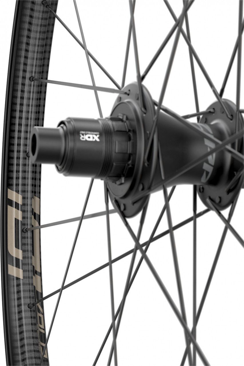 Roue Arrière Zipp 101 XPLR Tubeless 700 Disc | 12x142mm | Centerlock | Noir et Beige Kwiqsand